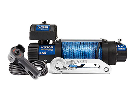 VRS 9500lb Winch (Synthetic Rope)