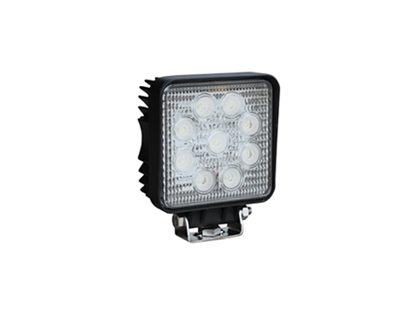 ไฟส่องสว่าง Small Work Lamps - โคมไฟสี่เหลี่ยม 27 วัตต์ (9 LEDs)